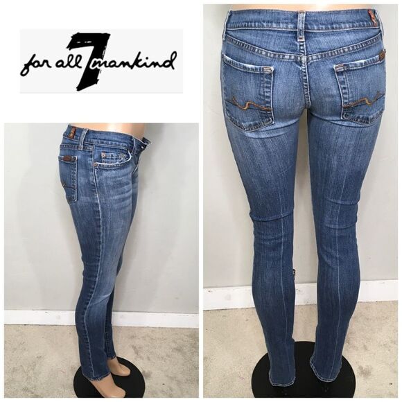 7 for all mankind faded jeans. EUC - Picture 16 of 16